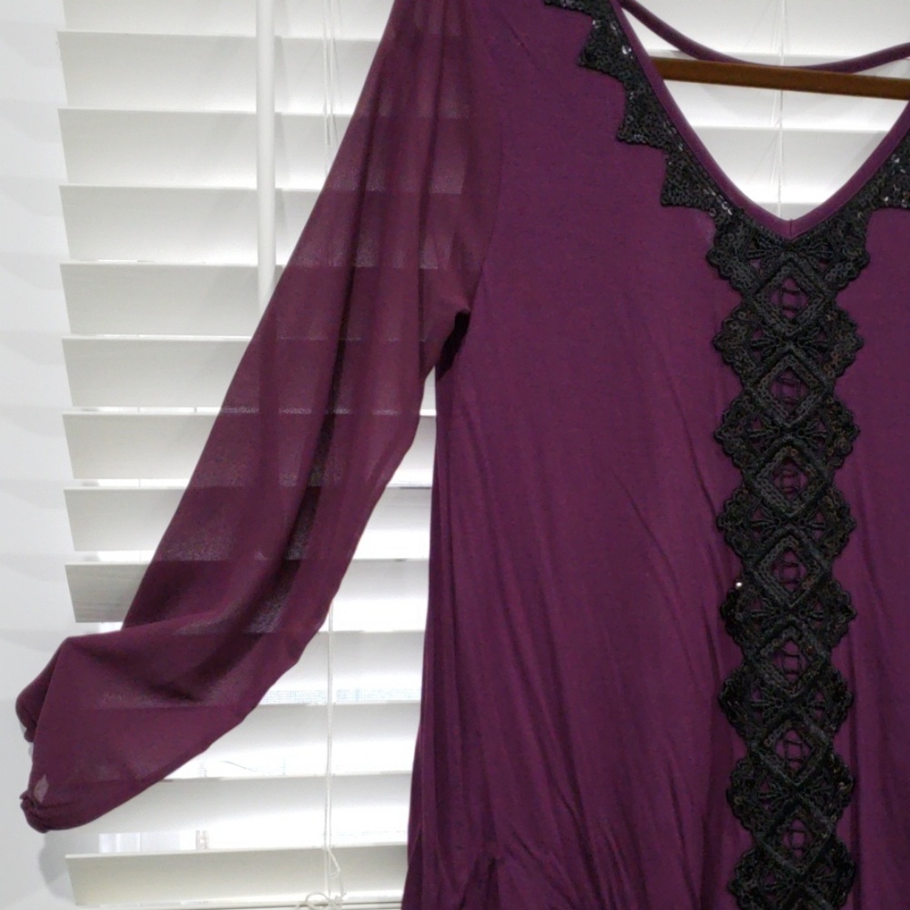 Eggplant purple top